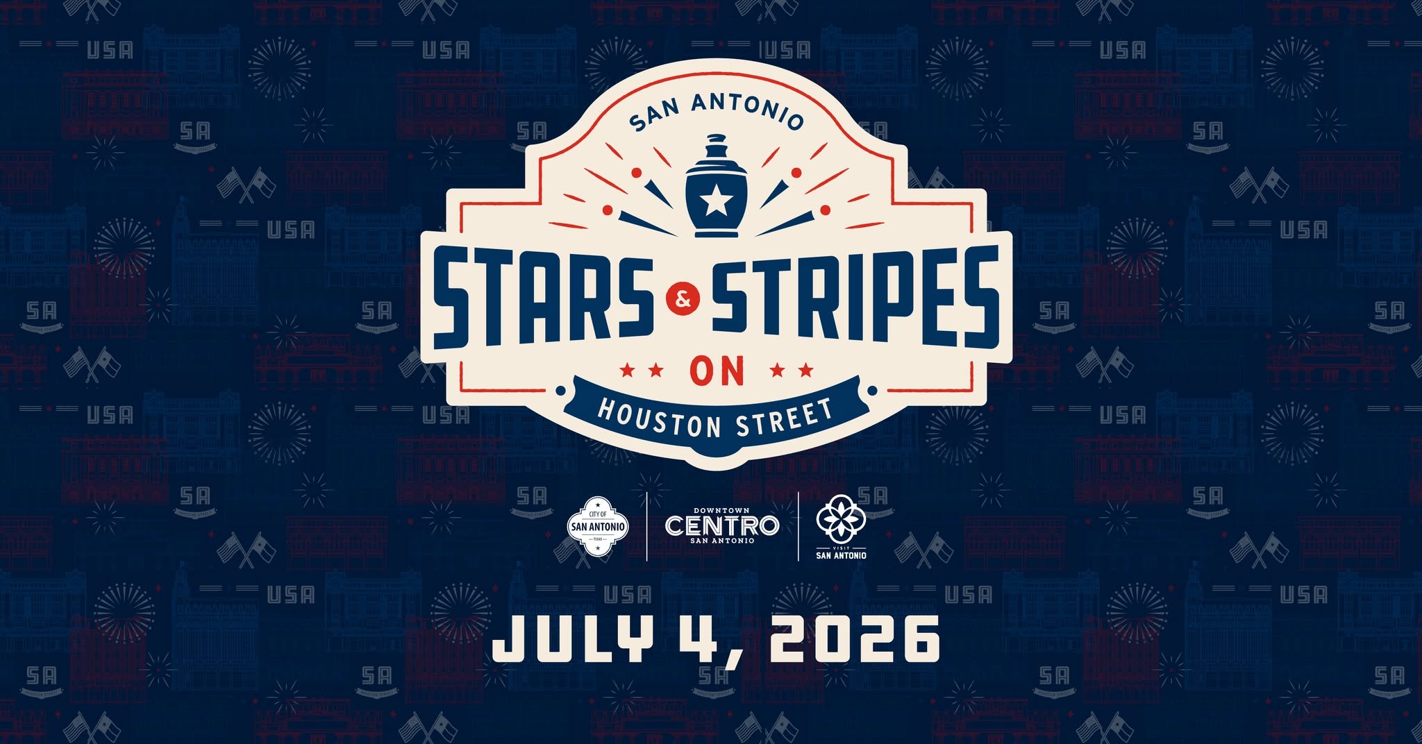 Stars and Stripes on Houston 7.4.26